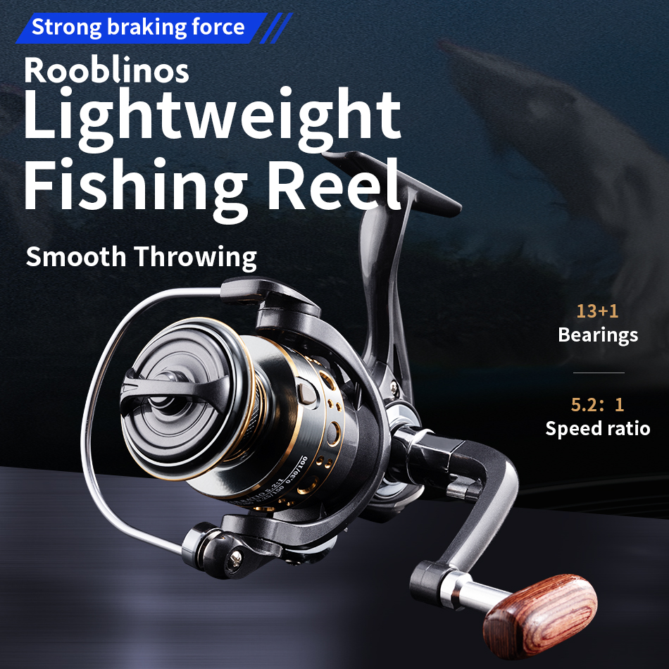 Rooblinos BK Spinning Fishing  - Trolling Reel incelemesi ve fiyatı