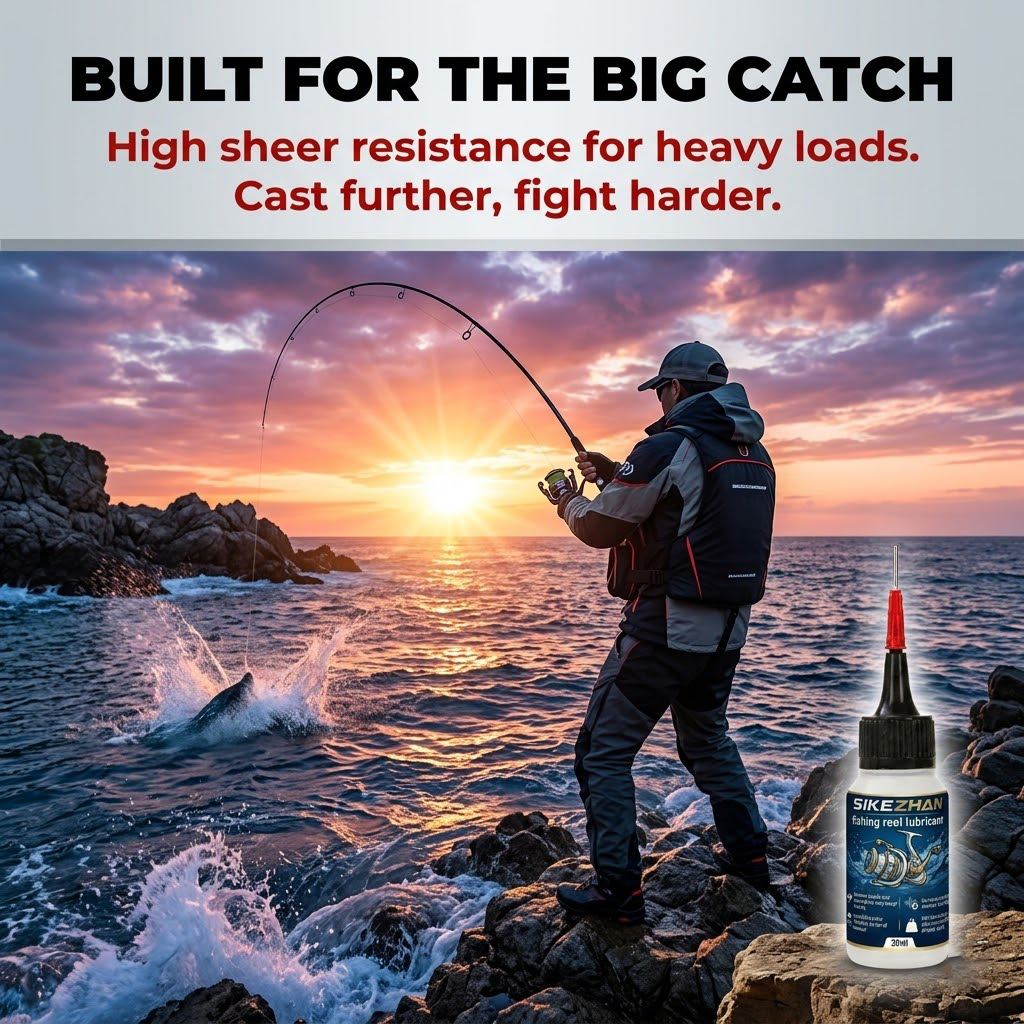 Fishing Reel Oil and Grease Lu - Reel Lubricant incelemesi ve fiyatı