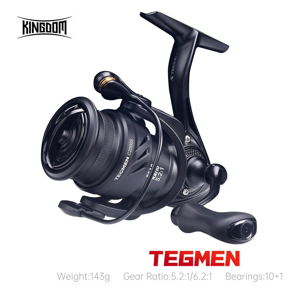 Kingdom Tegmen 5.2:1 6.2:1 143 - Trolling Reel incelemesi ve fiyatı