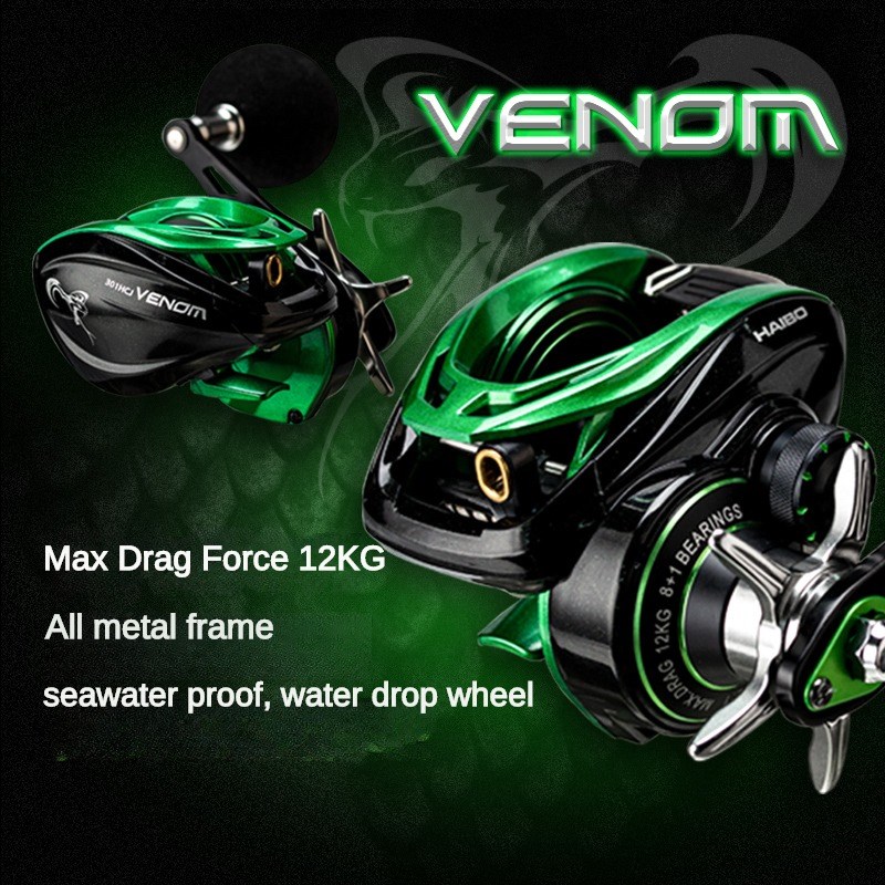 HAIBO VENOM Anti-saltwater Fis - Ice Fishing Reel incelemesi ve fiyatı