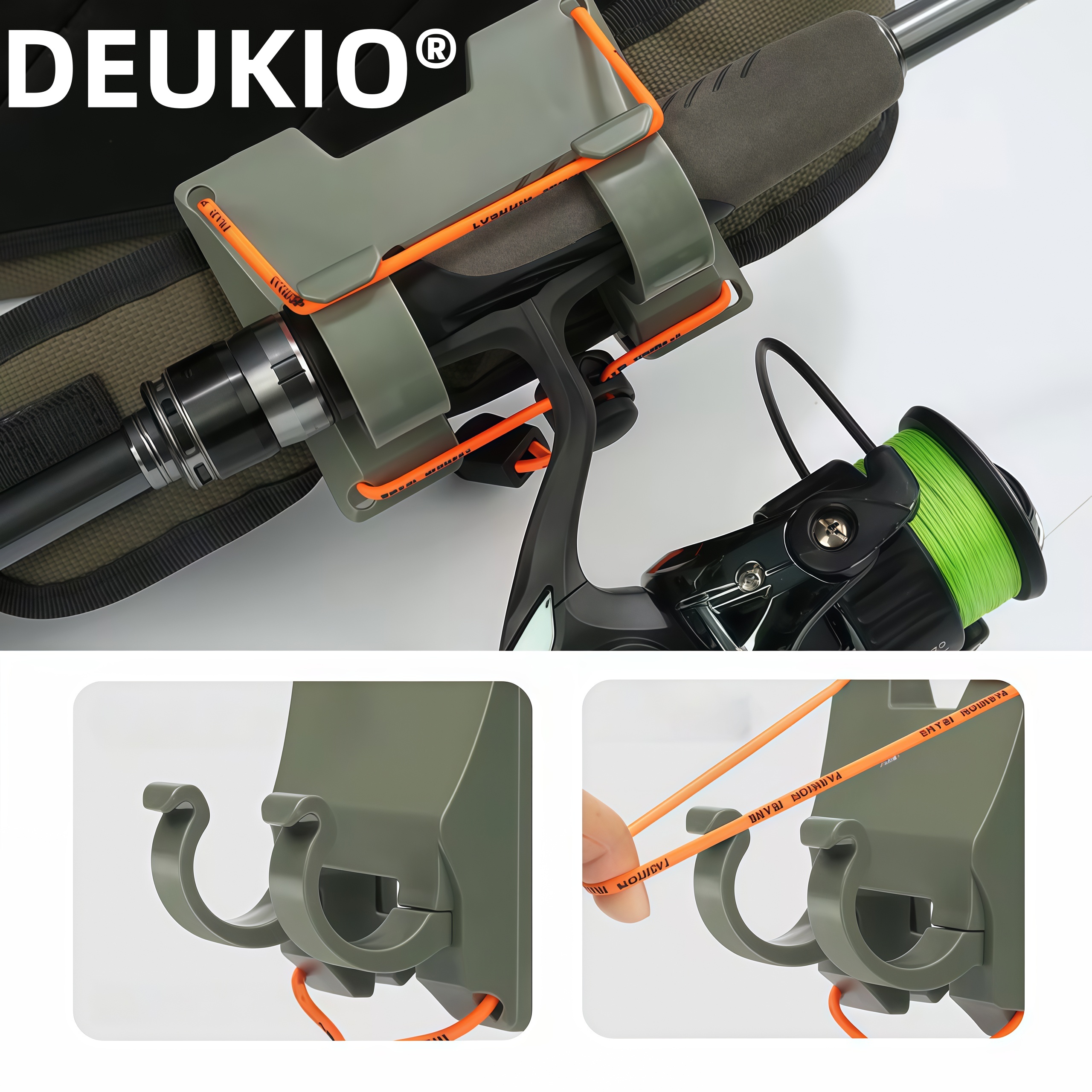 DEUKIO Outdoor Belt Clip Rod H - Spinning Reel incelemesi ve fiyatı