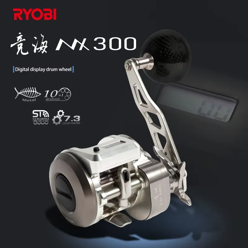 New Ryobi metal slow trolling  - Trolling Reel incelemesi ve fiyatı