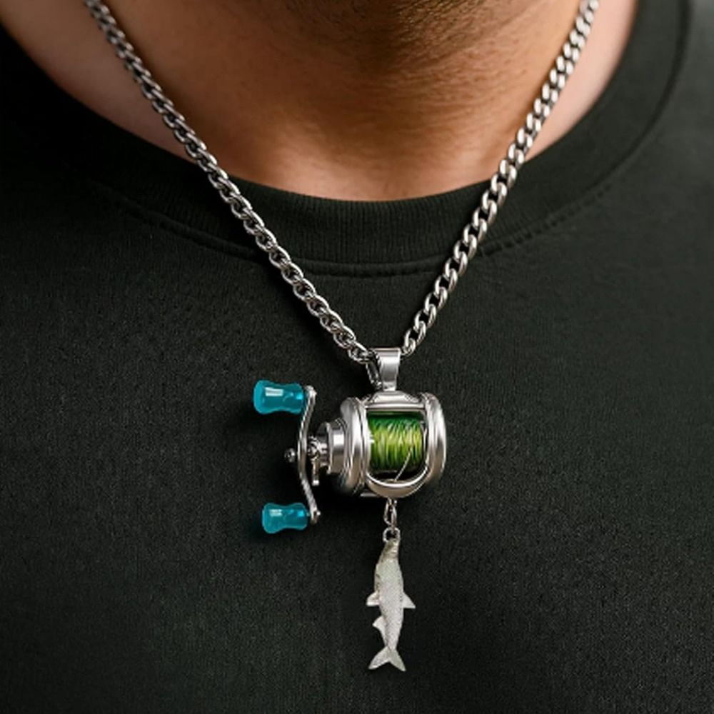 Mini Fishing Reel Necklace Fis - Reel Bag incelemesi ve fiyatı