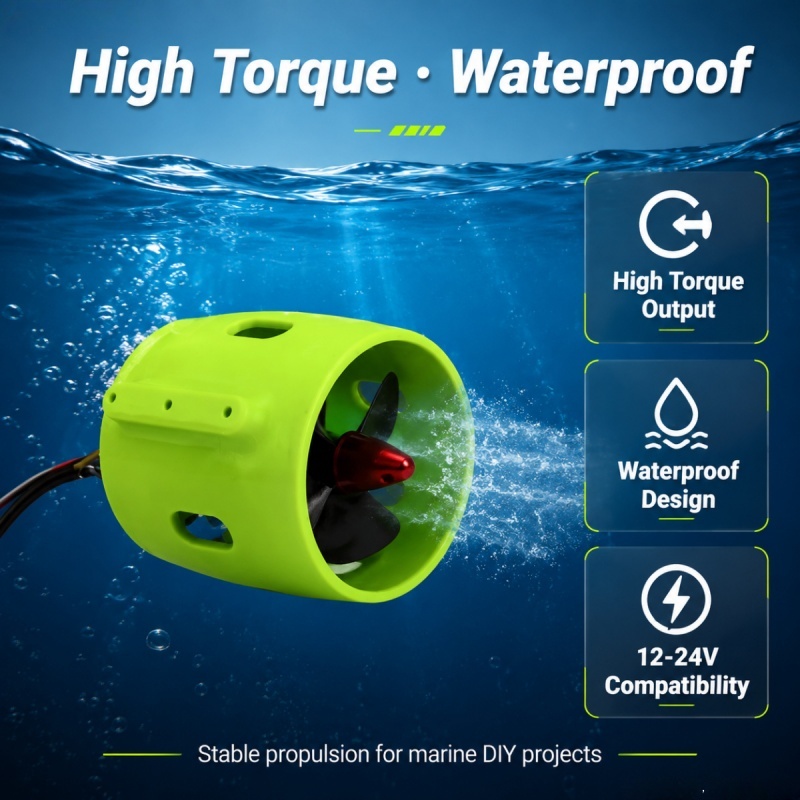 12-24V 20A Brushless Underwate - Trolling Reel incelemesi ve fiyatı