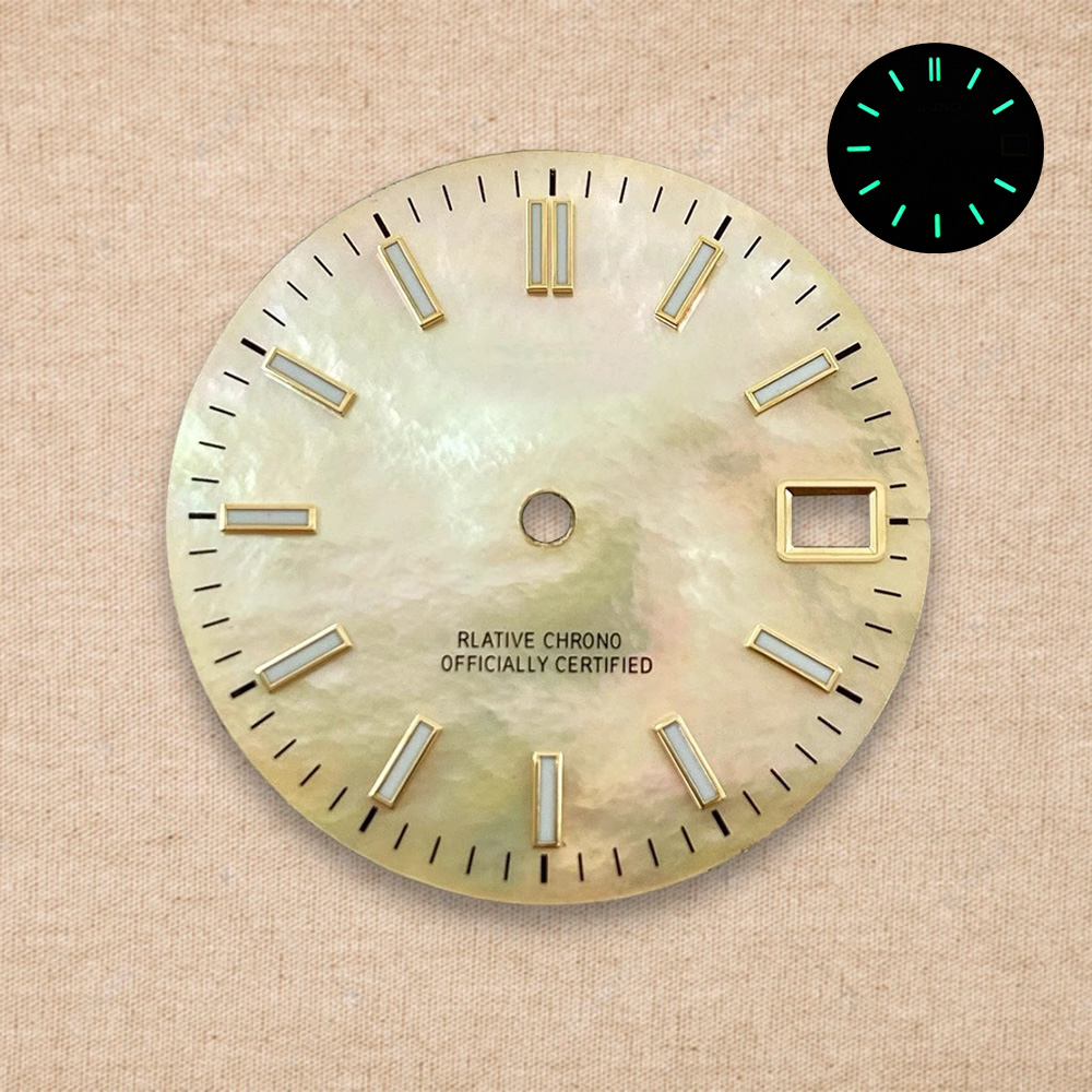 New 28.5mm S Logo NH35 Dial Lo - Reel Case incelemesi ve fiyatı
